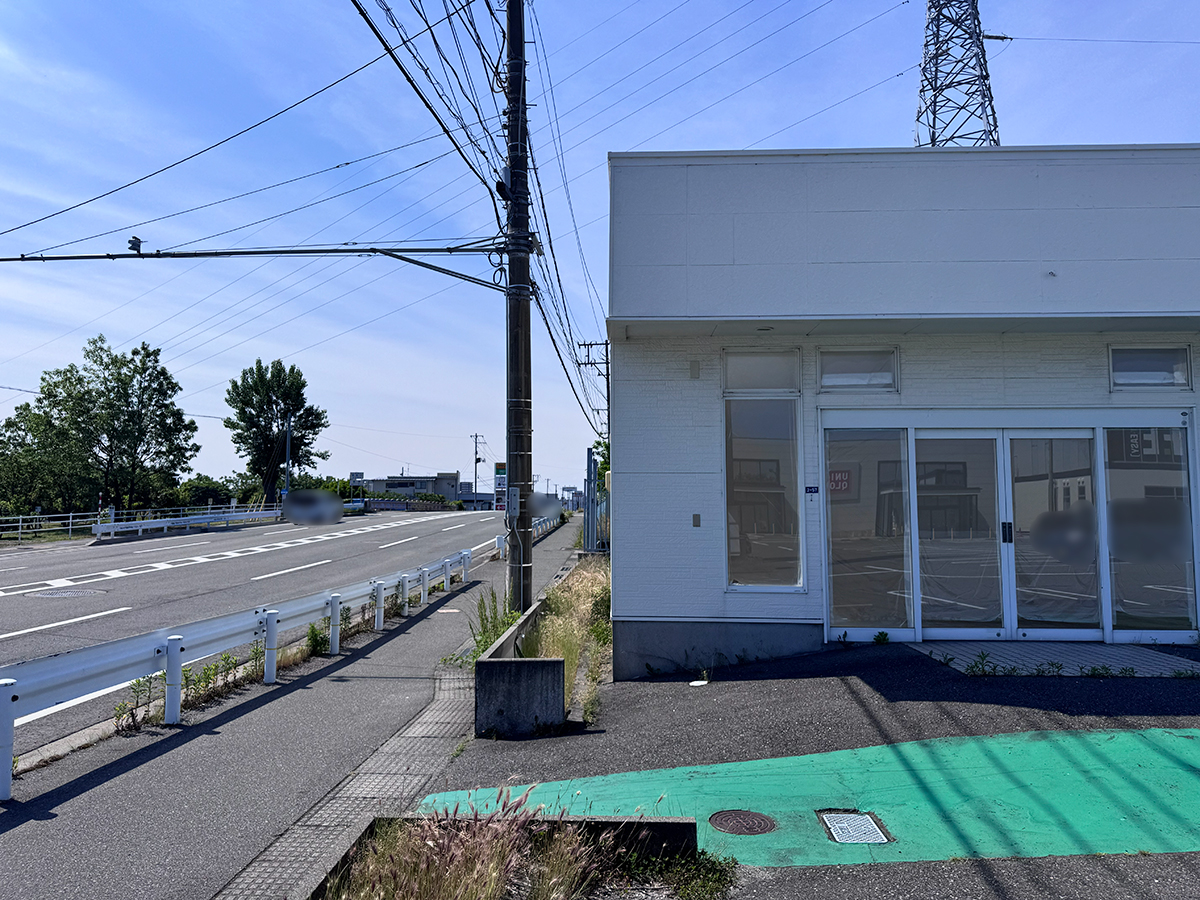 スパゲッティのパンチョ新潟赤道店のオープン予定地