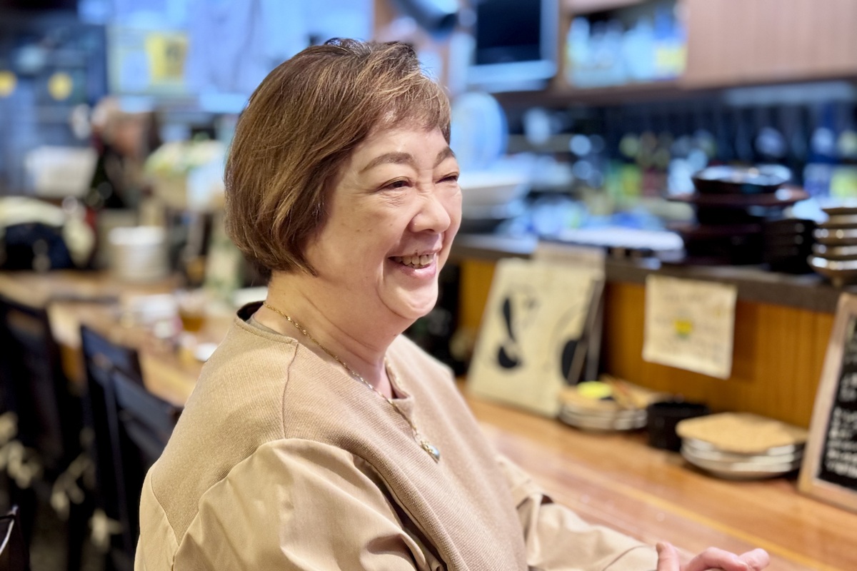 笑喰処 つまようじの店主・筒井寛子さん