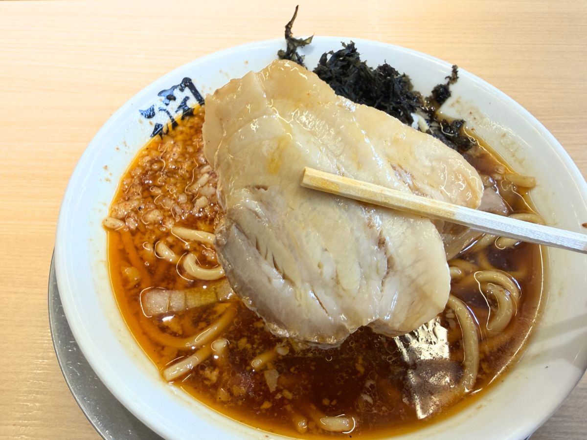 道の駅 SORAIRO 国上 チャーシュー