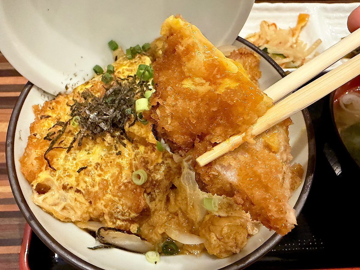 越後長岡 いちまる食堂　カツ丼