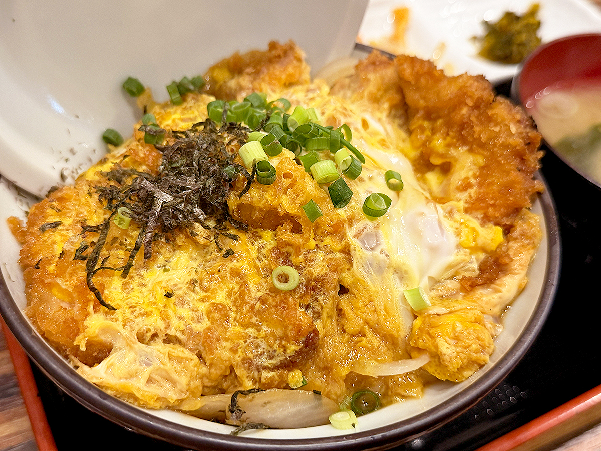 越後長岡 いちまる食堂　カツ丼