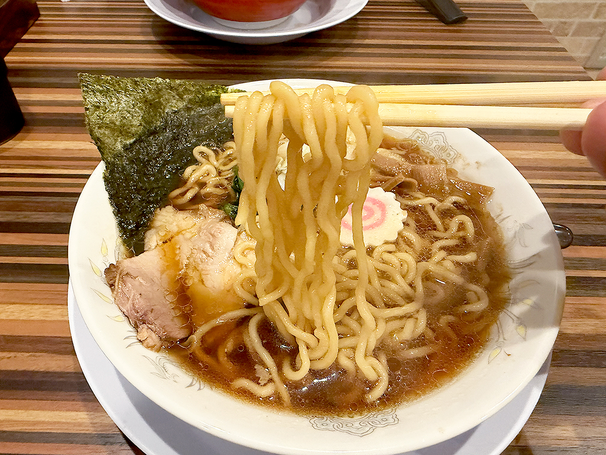 越後長岡 いちまる食堂　越後長岡生姜醤油ラーメン