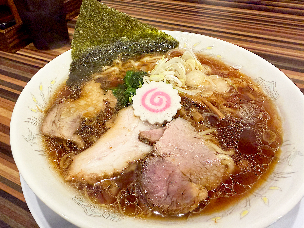 越後長岡 いちまる食堂　越後長岡生姜醤油ラーメン