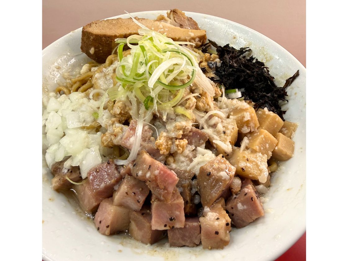 元祖長岡背脂まぜそば元のまぜ元スペシャル背脂まぜそば しょうゆ