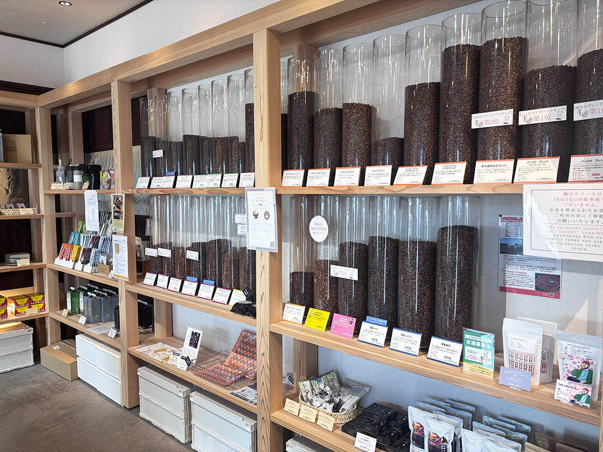 ikkokuの店内
