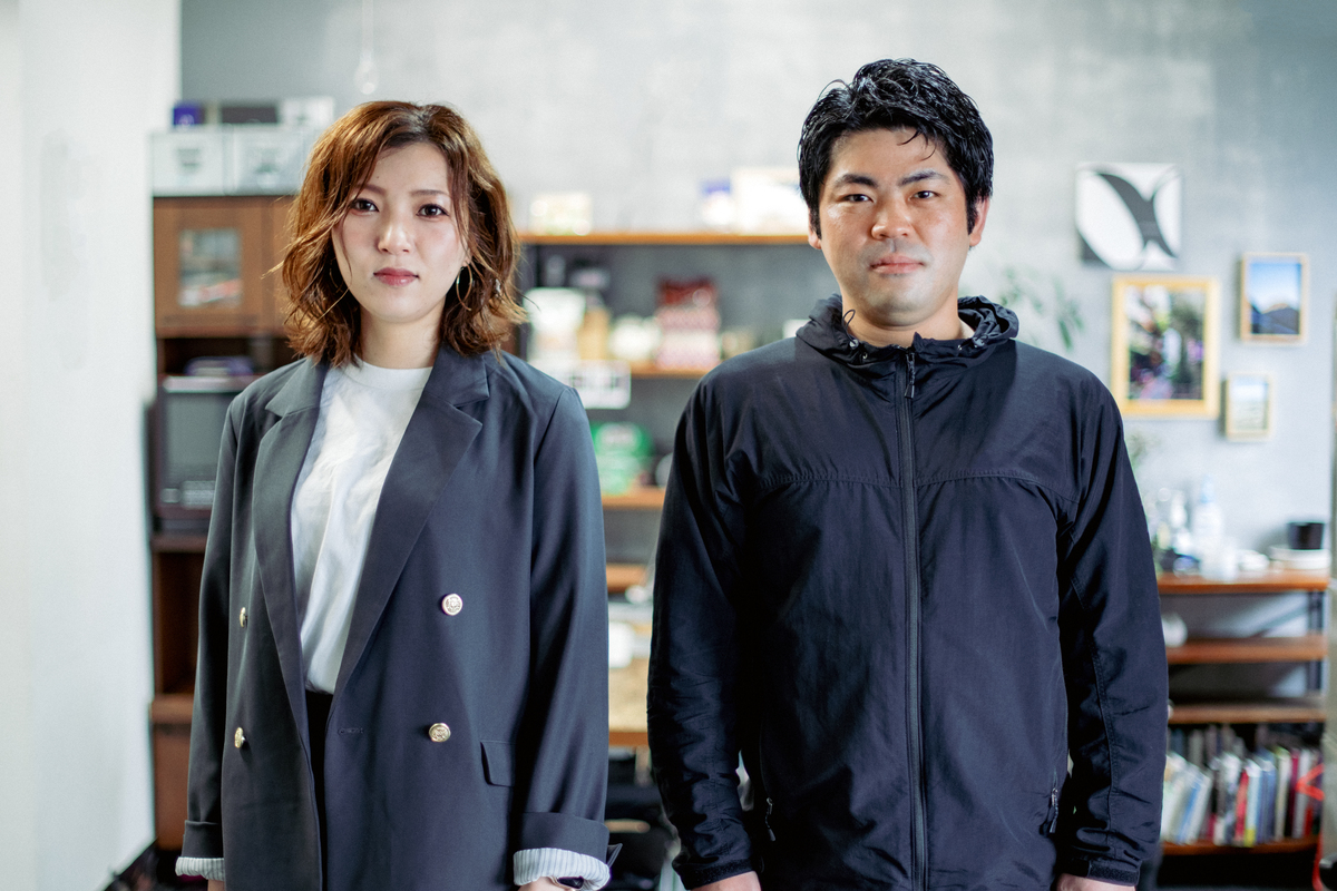STUDIO THYME・難波契介さんと篠沢千鶴さん