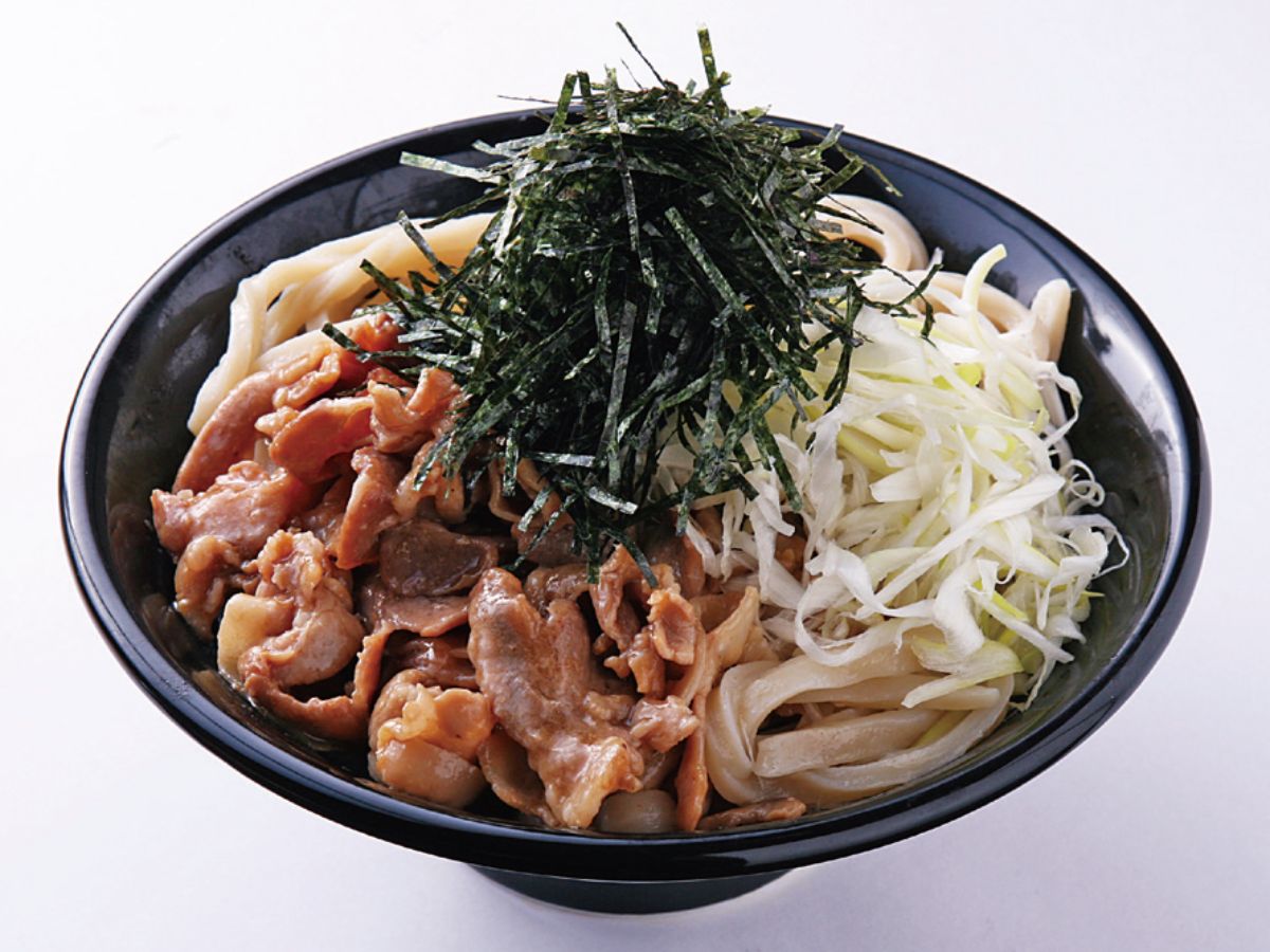 肉つけうどん