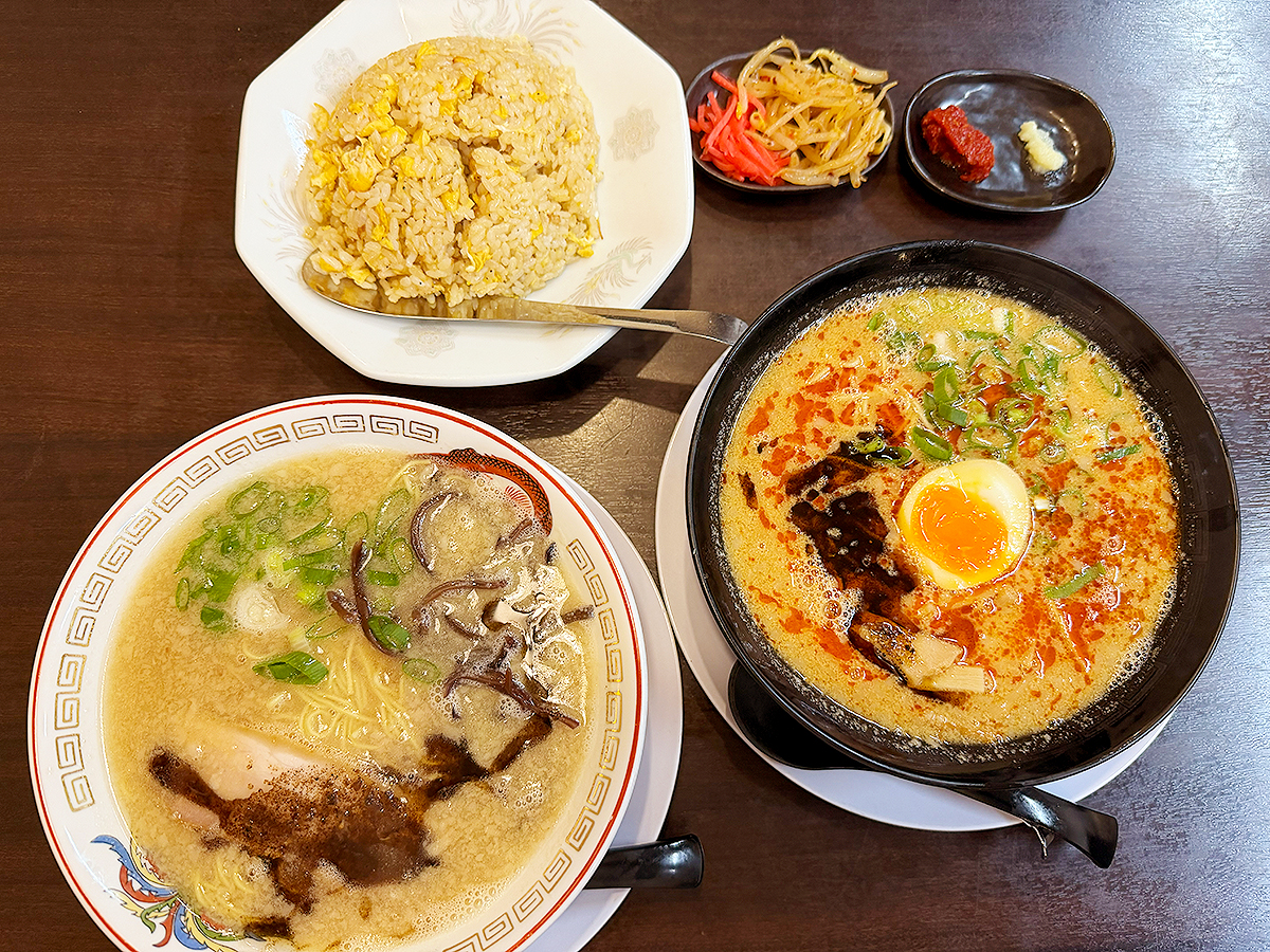 とんこつ有むらのラーメン