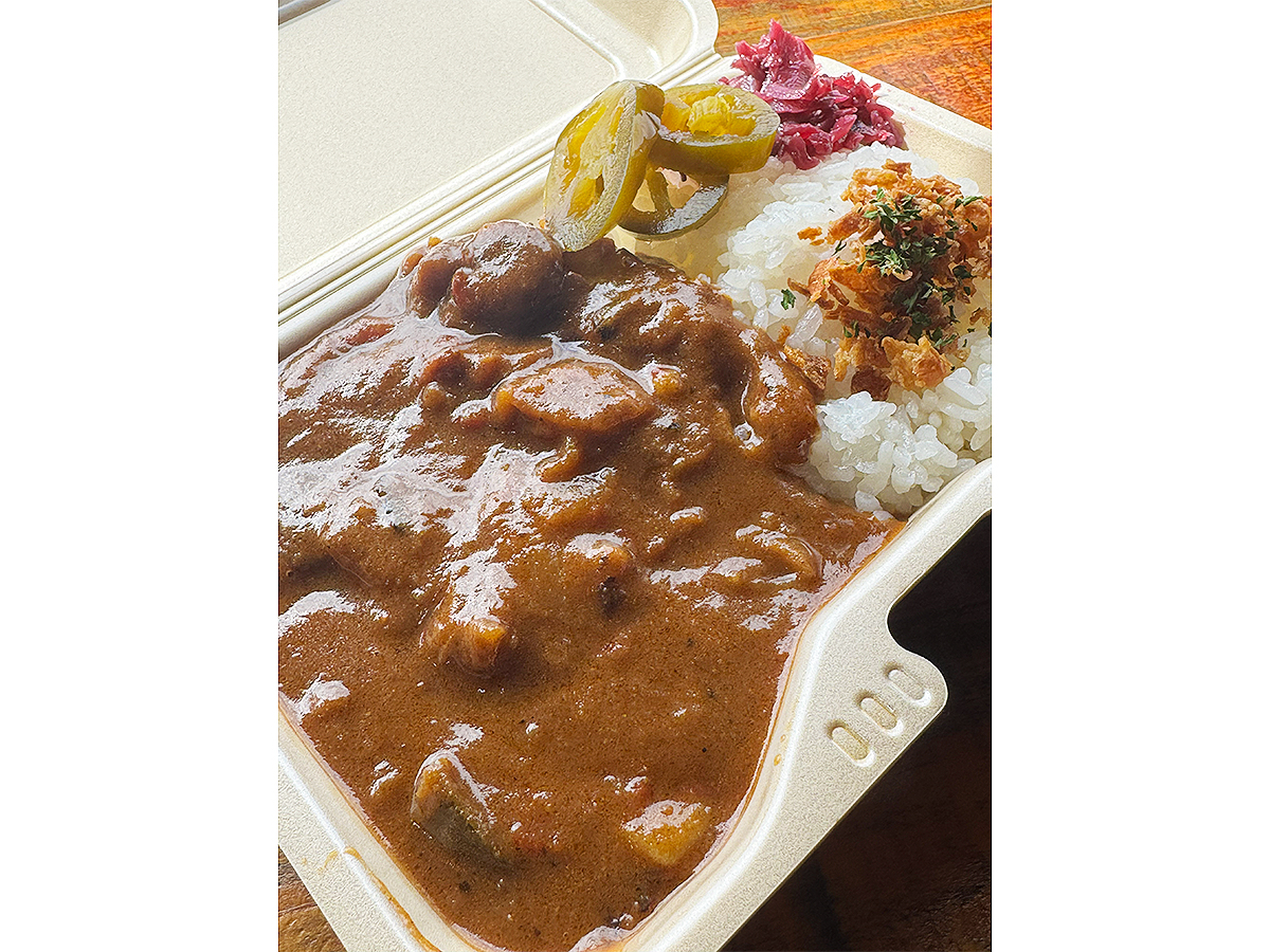 Eeny, meeny, miny, moeのジャークシュリンプカレー