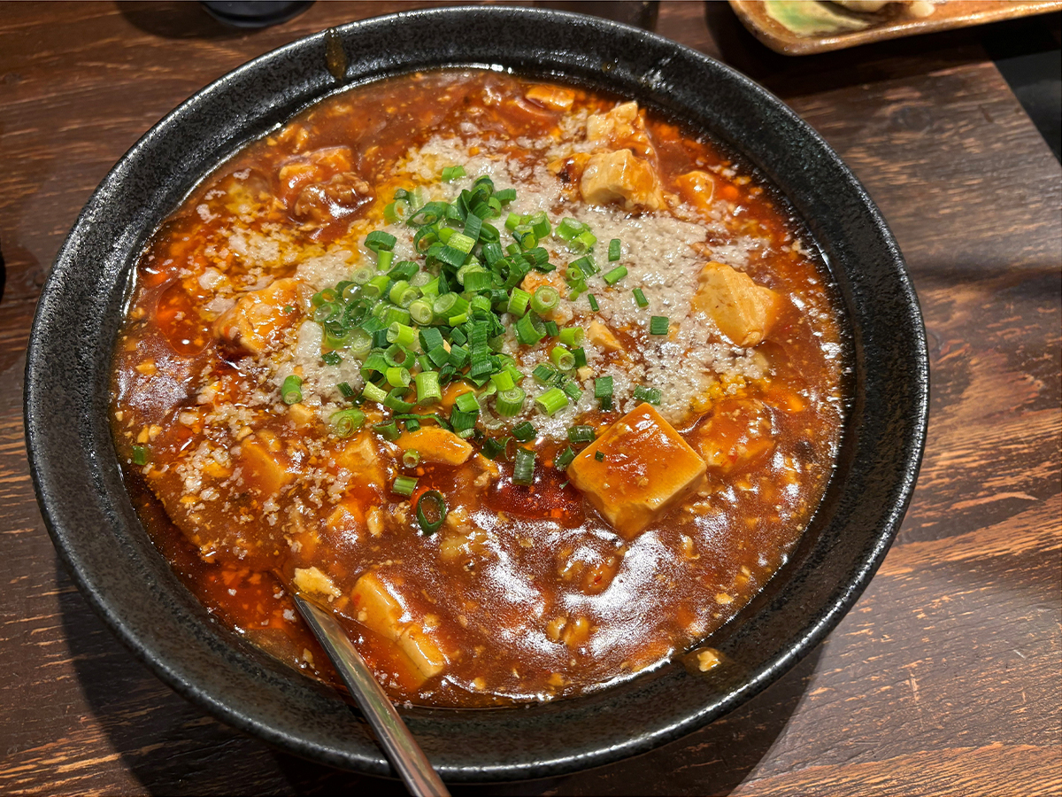 たまる屋の背脂マーボーメン