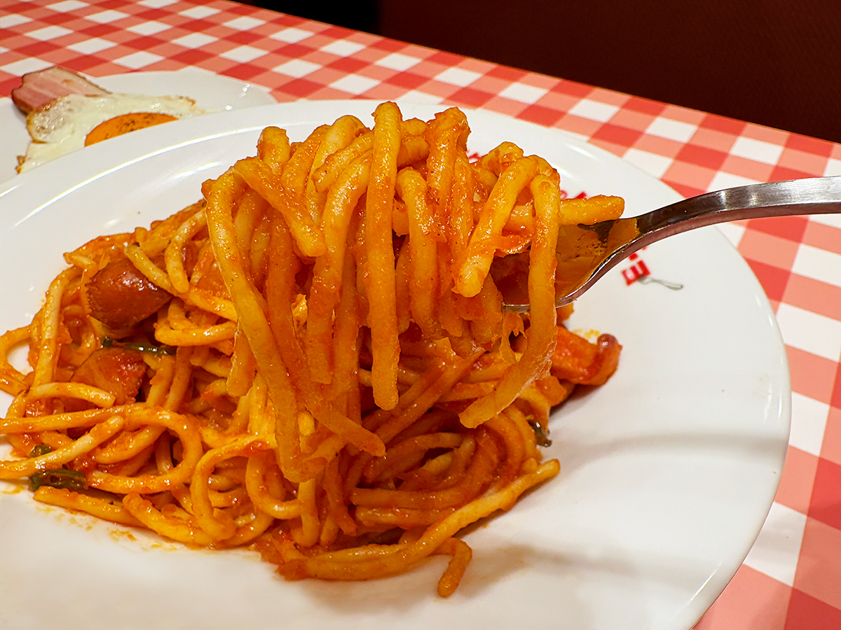 スパゲッティのパンチョ 新潟赤道店のナポリタン＋王道セット