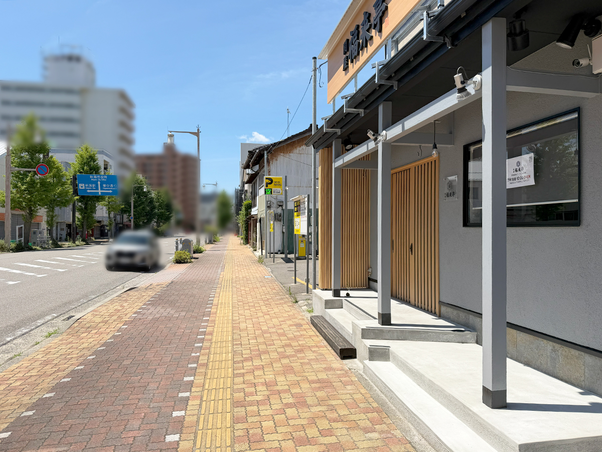 関屋 福来亭の場所