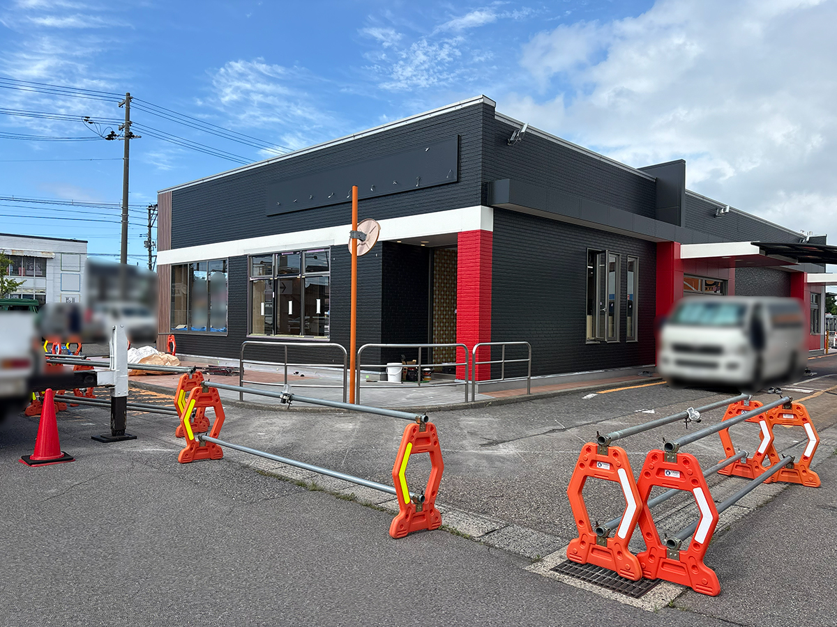 マクドナルド 河渡コメリ店の外観