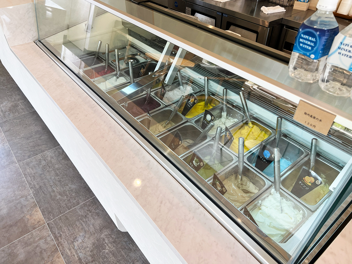 新潟菜果 Premium AGRI 実 MINORIの店内