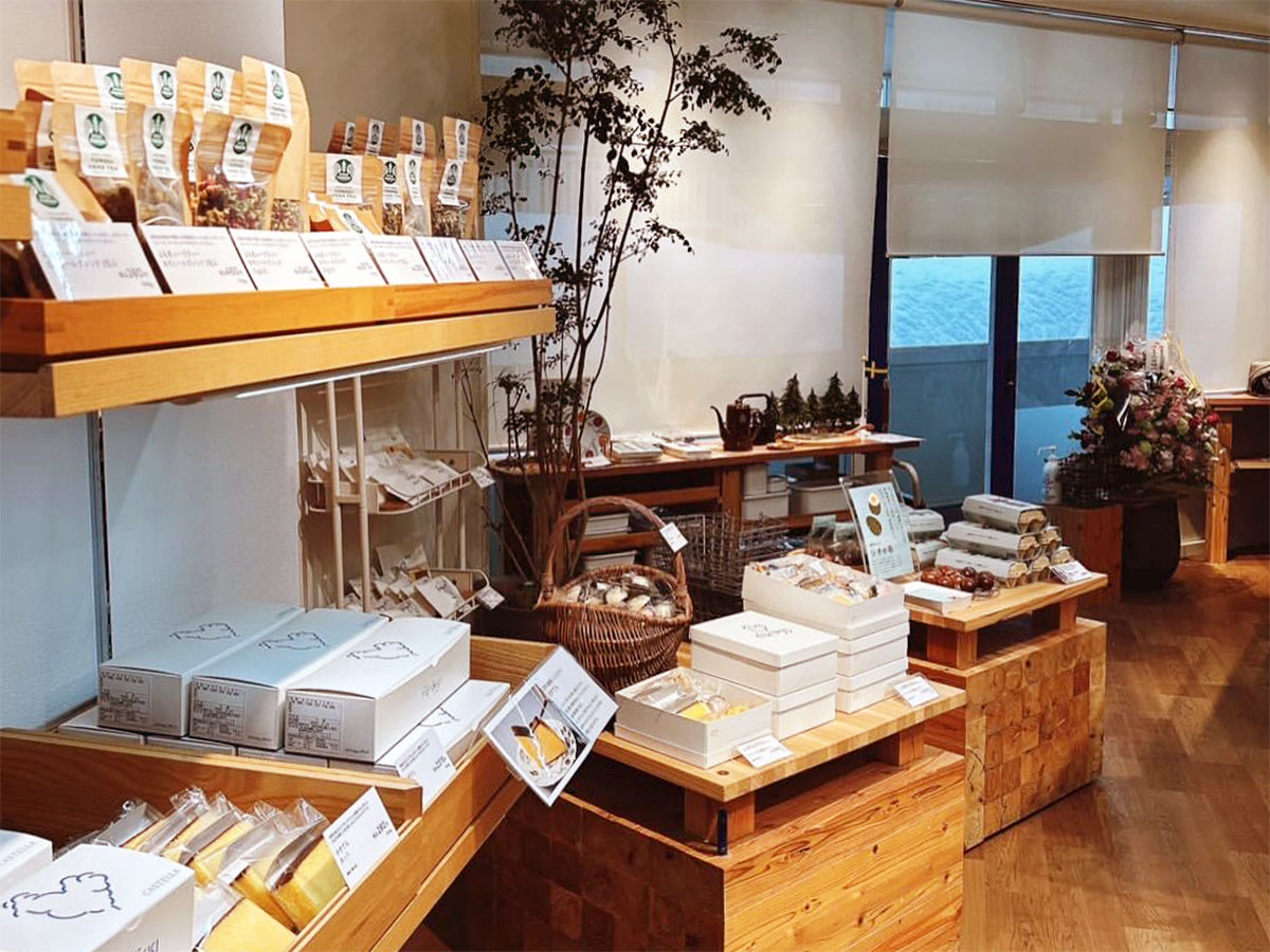 フェルエッグ 上越パティオ店の店内