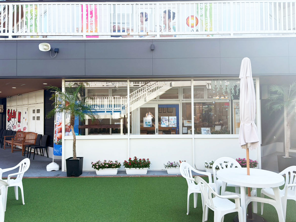 フェルエッグ 上越パティオ店の外観