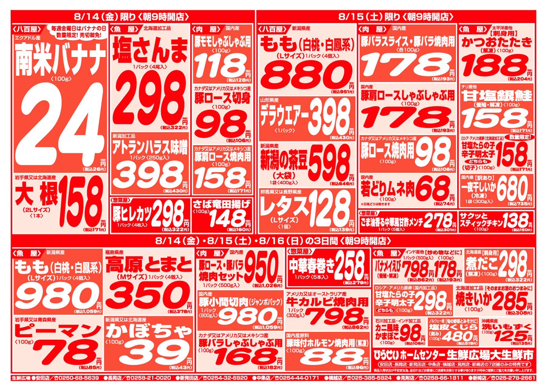 チラシ