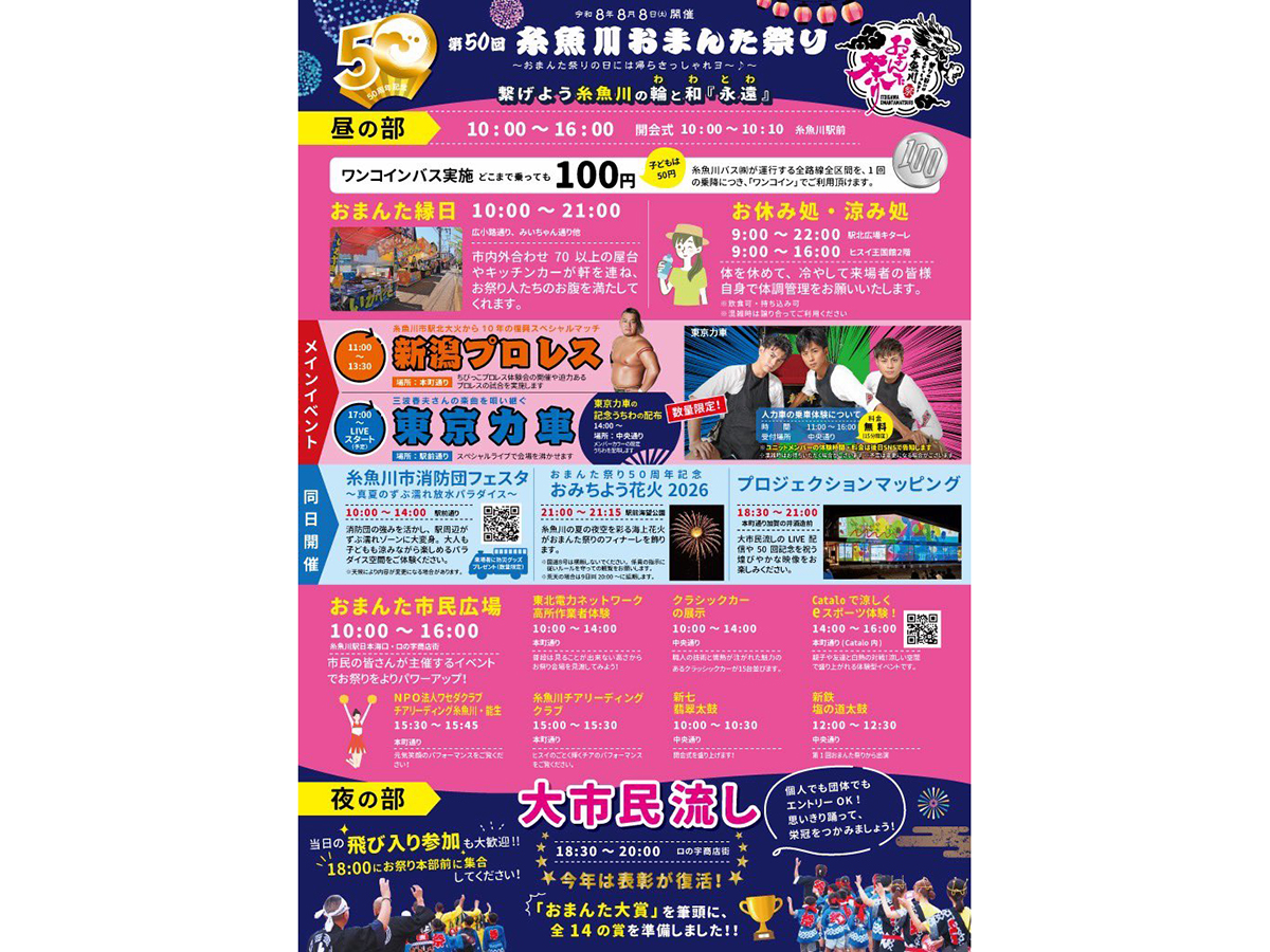 糸魚川おまんた祭り