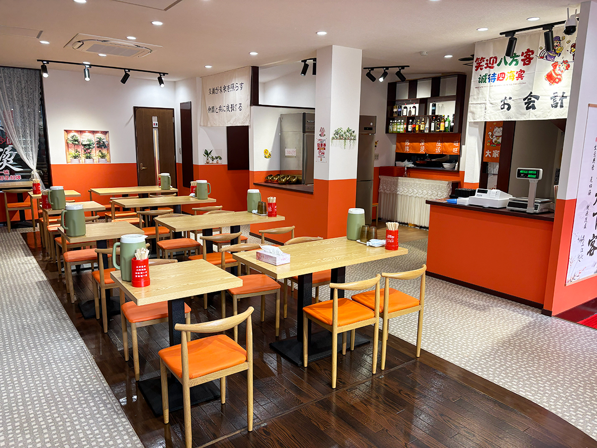 大家福(ミンナフク)麻辣湯専門店の店内