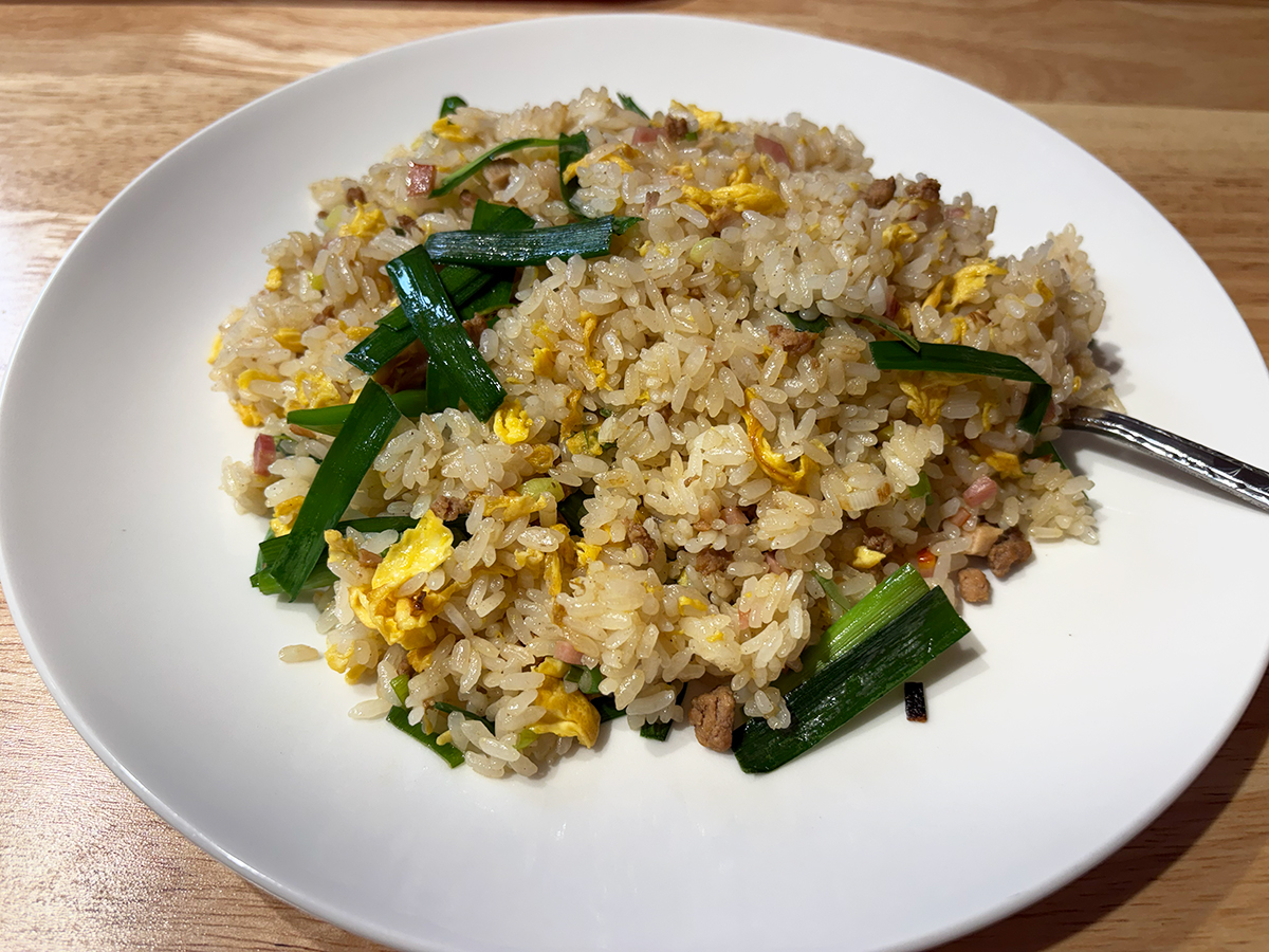 大家福(ミンナフク)麻辣湯専門店の台湾炒飯
