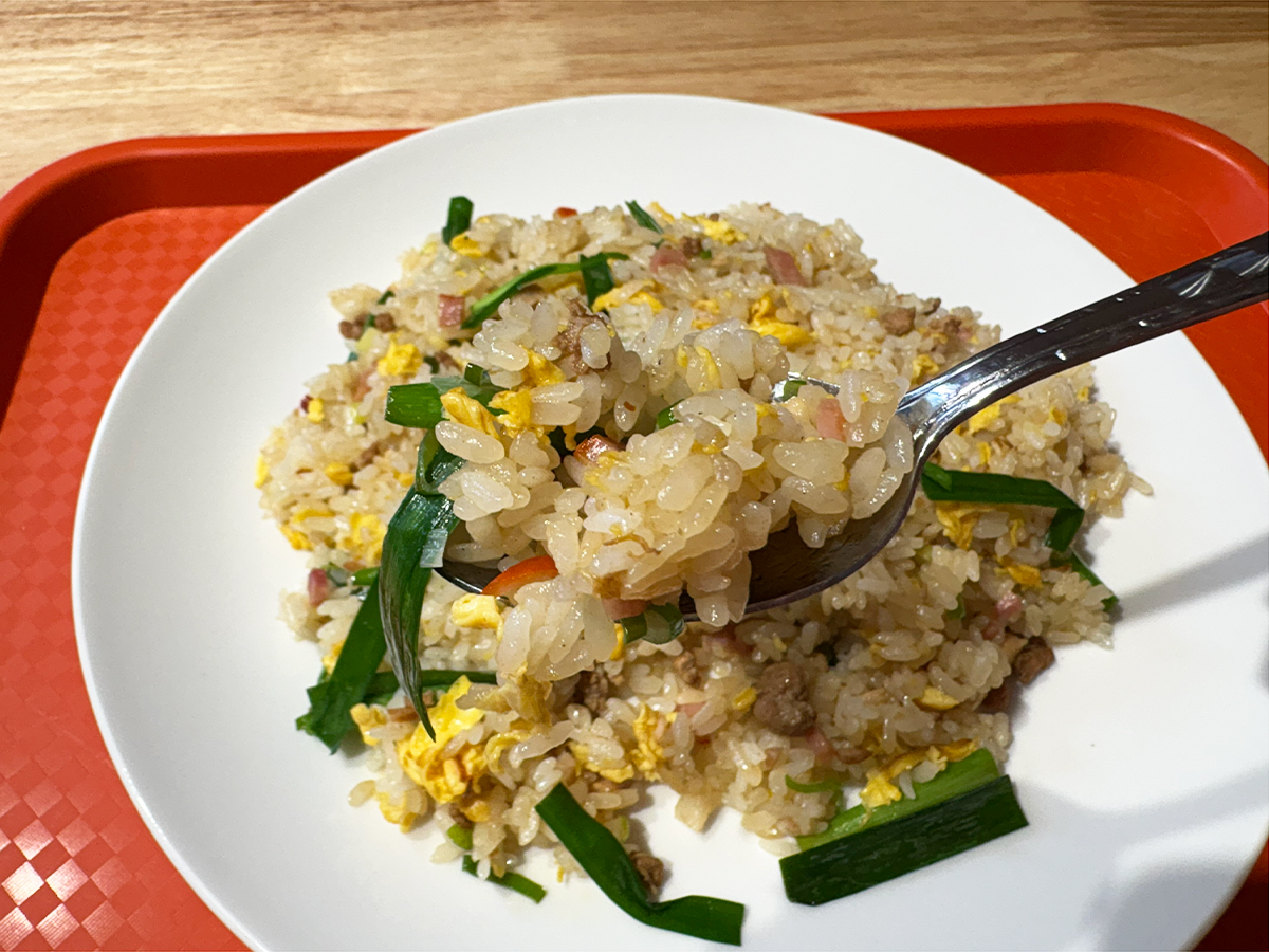 大家福(ミンナフク)麻辣湯専門店の台湾炒飯
