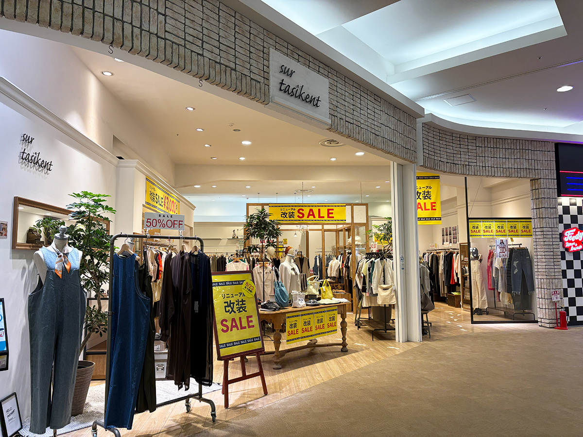 シュールタシケント イオンモール新潟亀田インター店の外観
