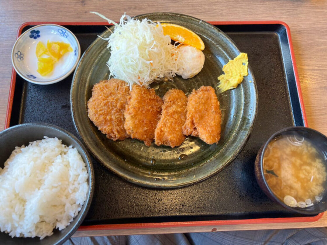大福家 黒埼店の三元豚のタレかつ定食