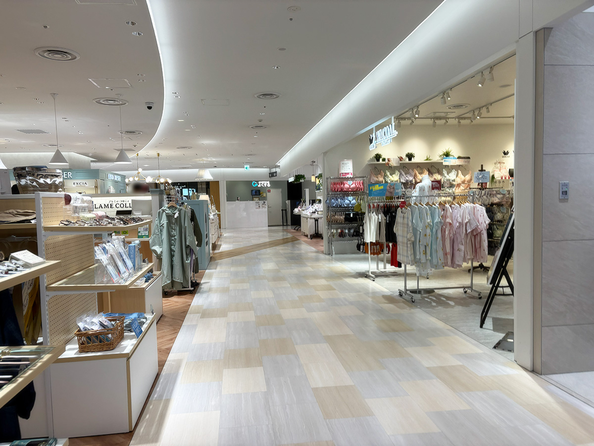 WACOAL The Store CoCoLo新潟店の場所