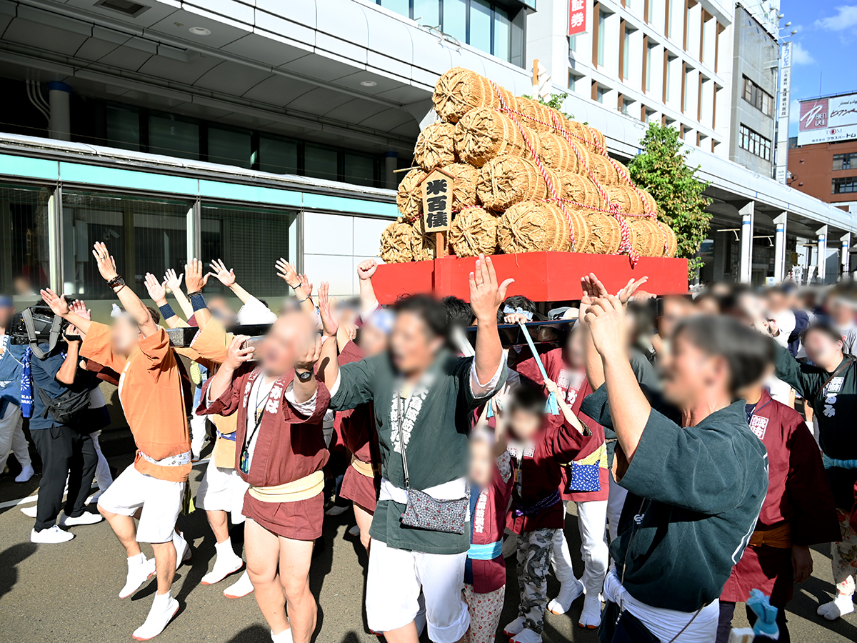 第25回米百俵まつり_米百俵神輿渡御