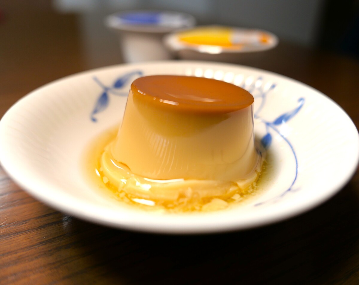 (缶時代ではできなかったお皿に載せてみました)