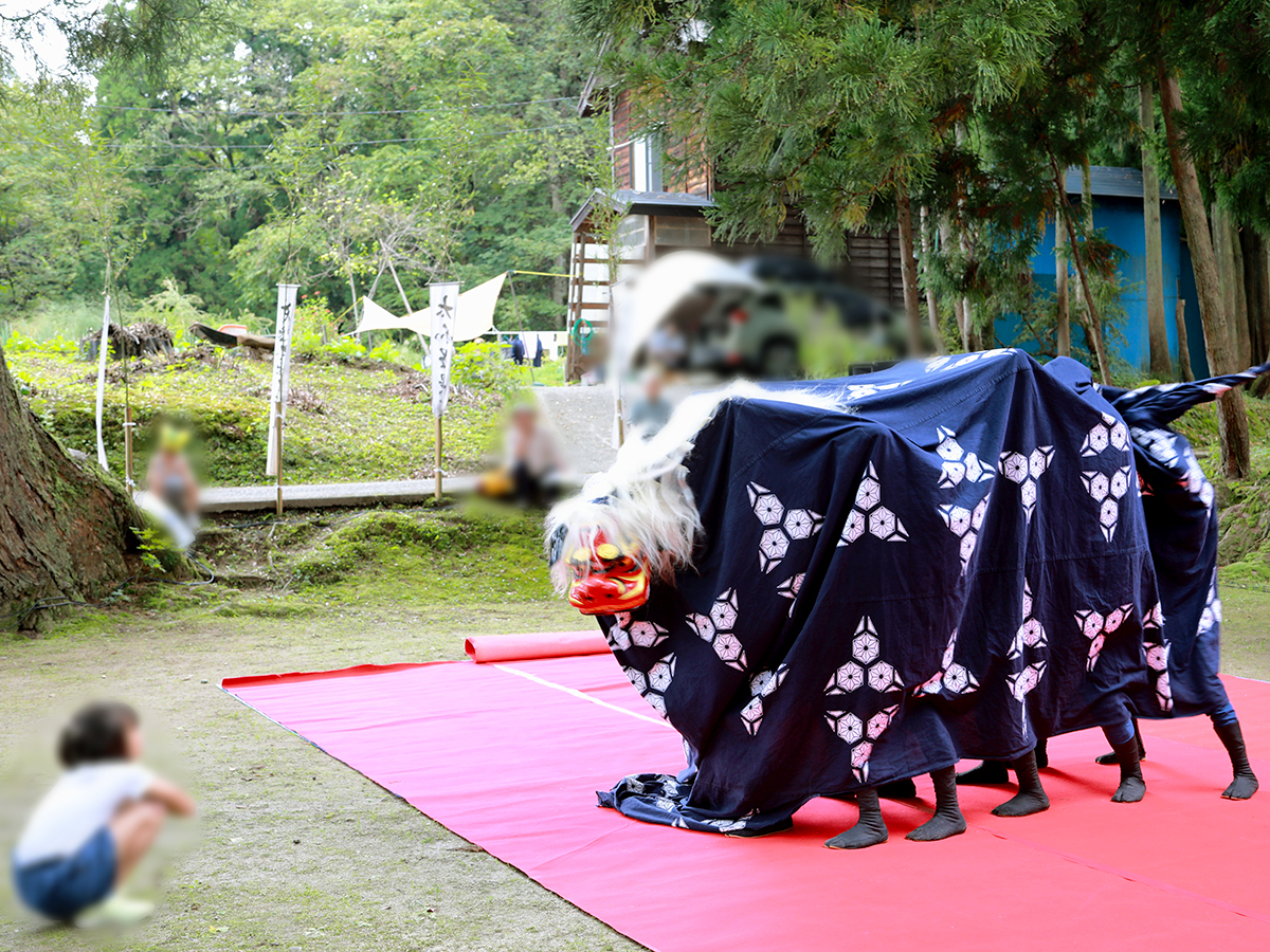 狐の夜祭り