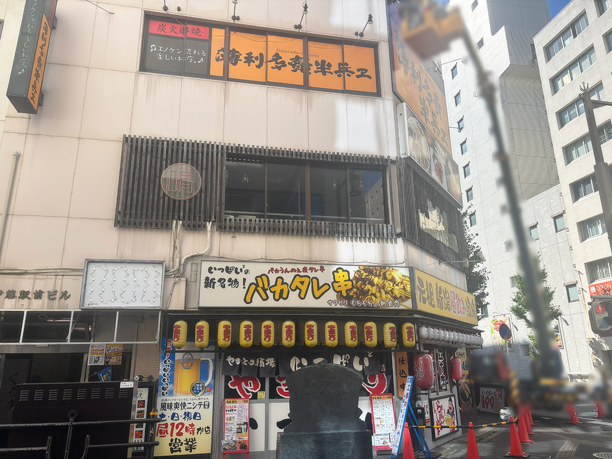 餃子のかっちゃん 新潟店の外観