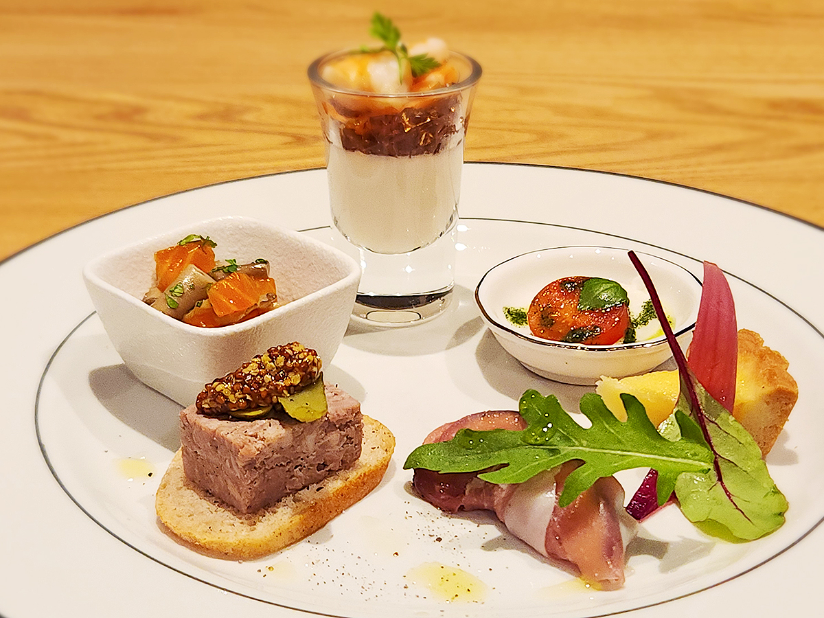 Bistro ORIの前妻盛り合わせ
