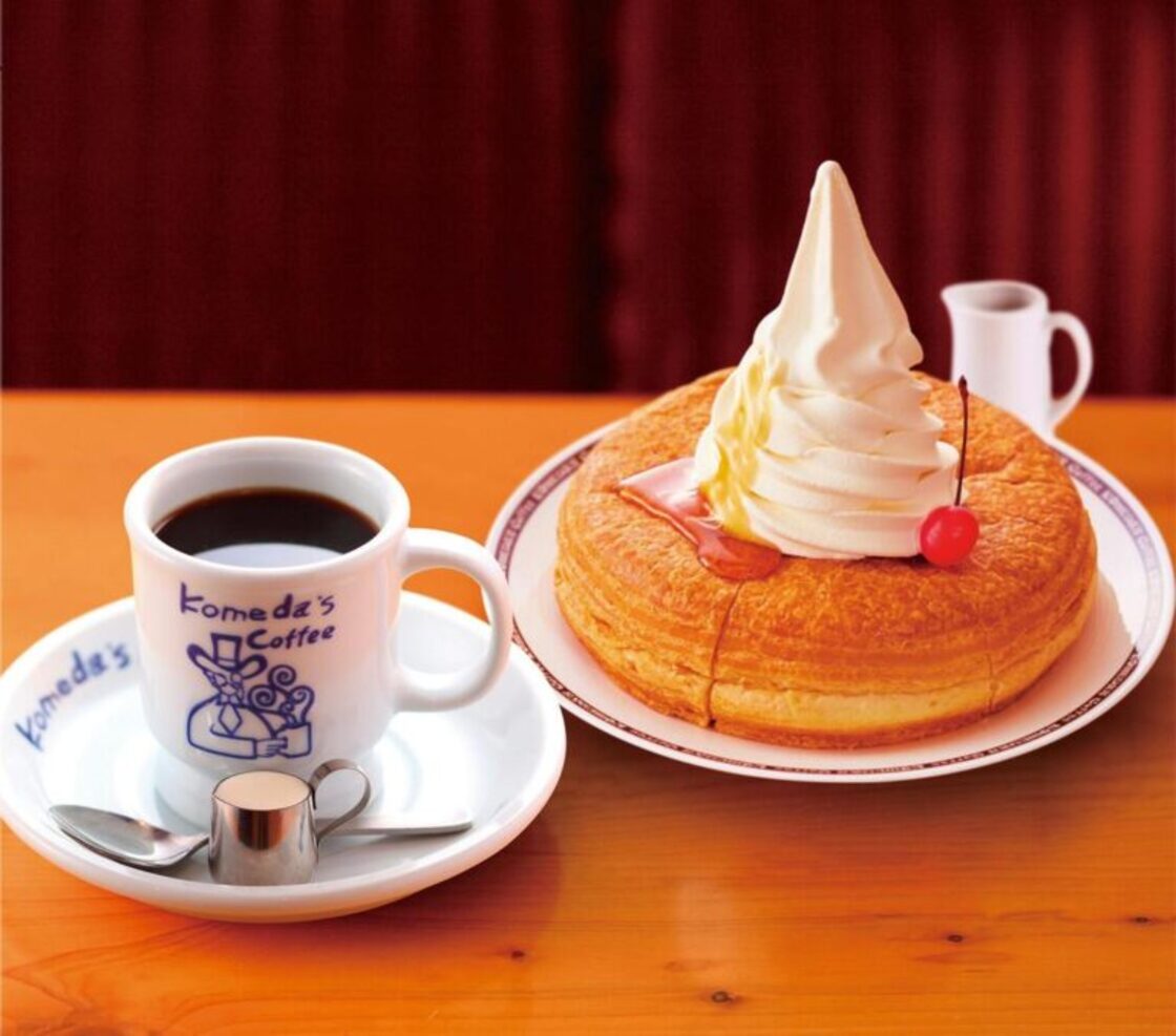 コメダ珈琲店のシロノワール