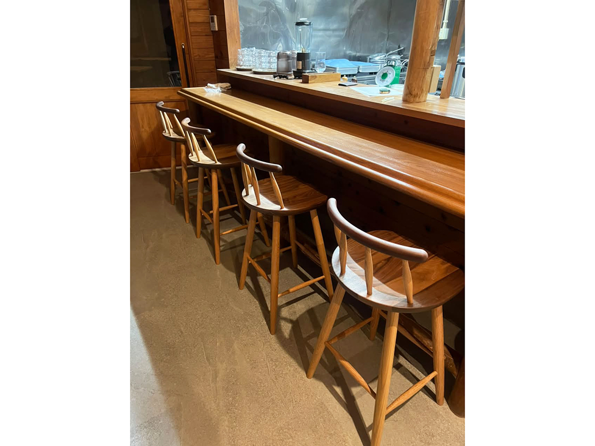 ハンバーグのにしの店内