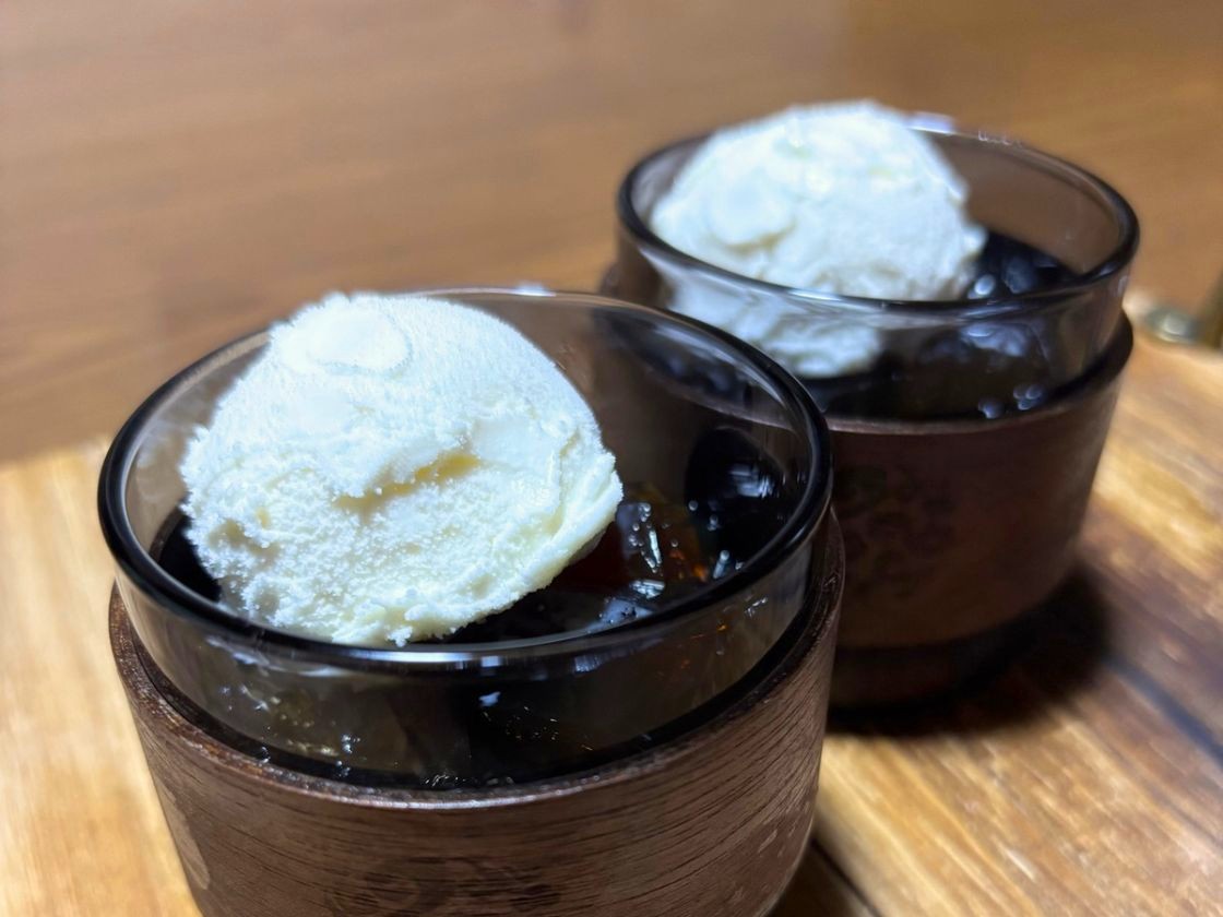 結日和のコーヒーゼリー